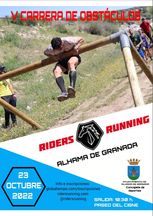 V CARRERA DE OBSTACULOS RIDERS RUNNING -ALHAMA DE GRANADA - APLAZADA