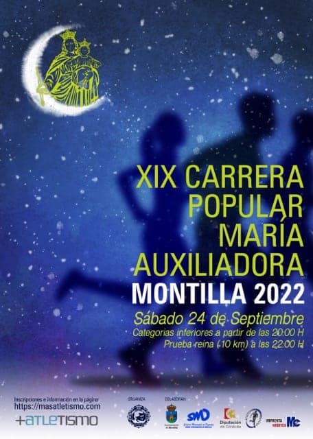 XIX CARRERA POPULAR MARIA AUXILIADORA MONTILLA SENDERISMO