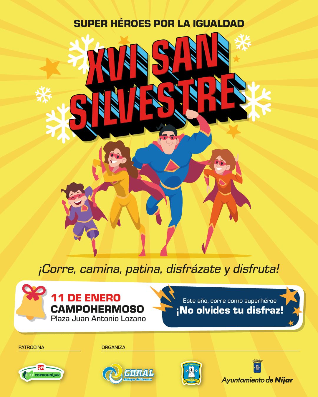 XVI SAN SILVESTRE N�JAR POR LA IGUALDAD